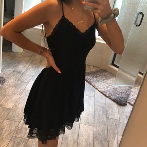 Black Lacey dress
